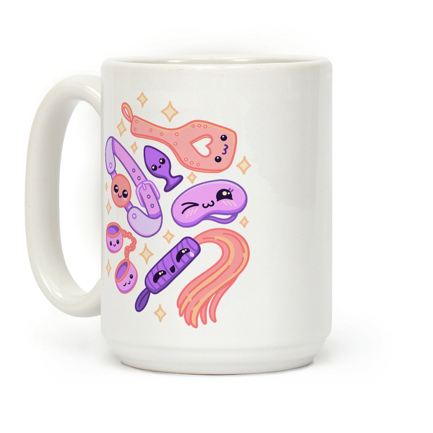 Kinky Kawaii Pattern Coffee Mug