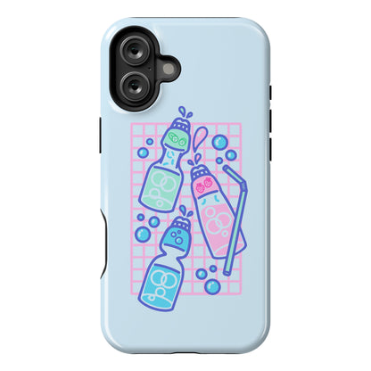 NSFW Pastel Penis Ramune Soda Bottles Phone Case