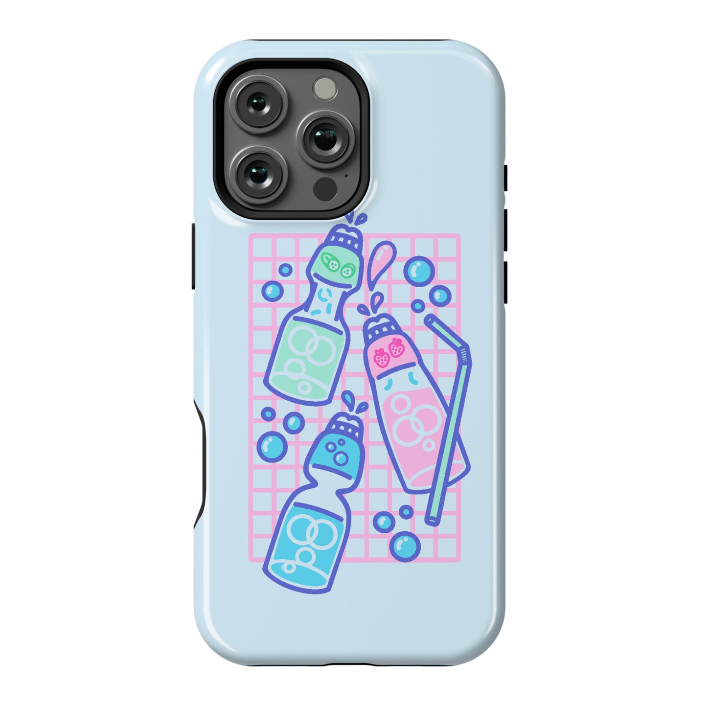 NSFW Pastel Penis Ramune Soda Bottles Phone Case