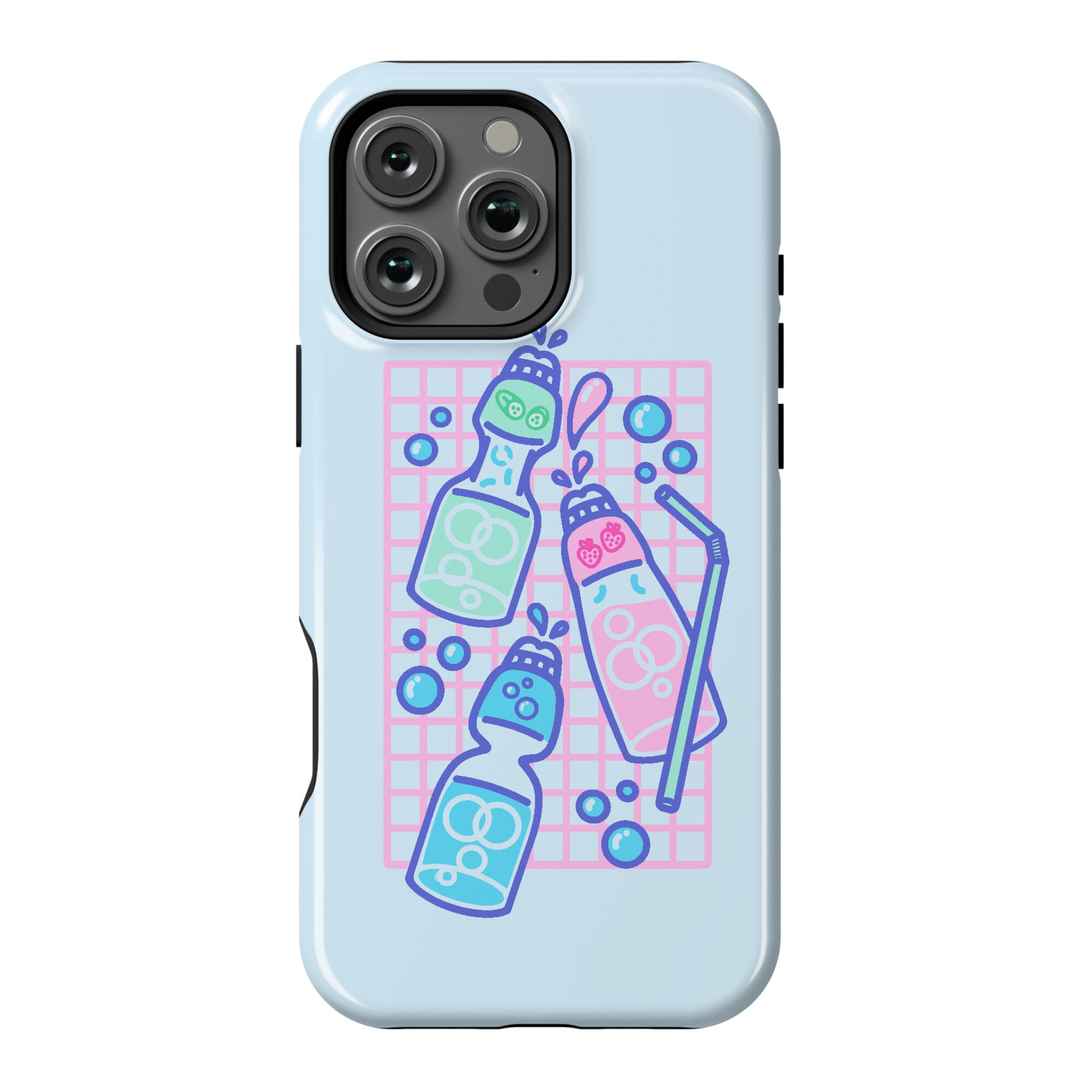 NSFW Pastel Penis Ramune Soda Bottles Phone Case