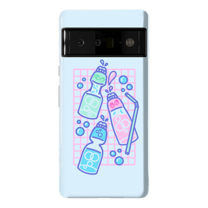 NSFW Pastel Penis Ramune Soda Bottles Phone Case