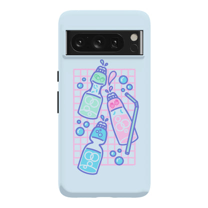 NSFW Pastel Penis Ramune Soda Bottles Phone Case