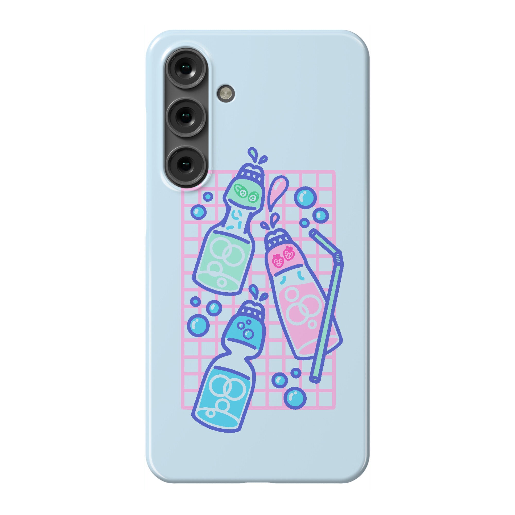 NSFW Pastel Penis Ramune Soda Bottles Phone Case
