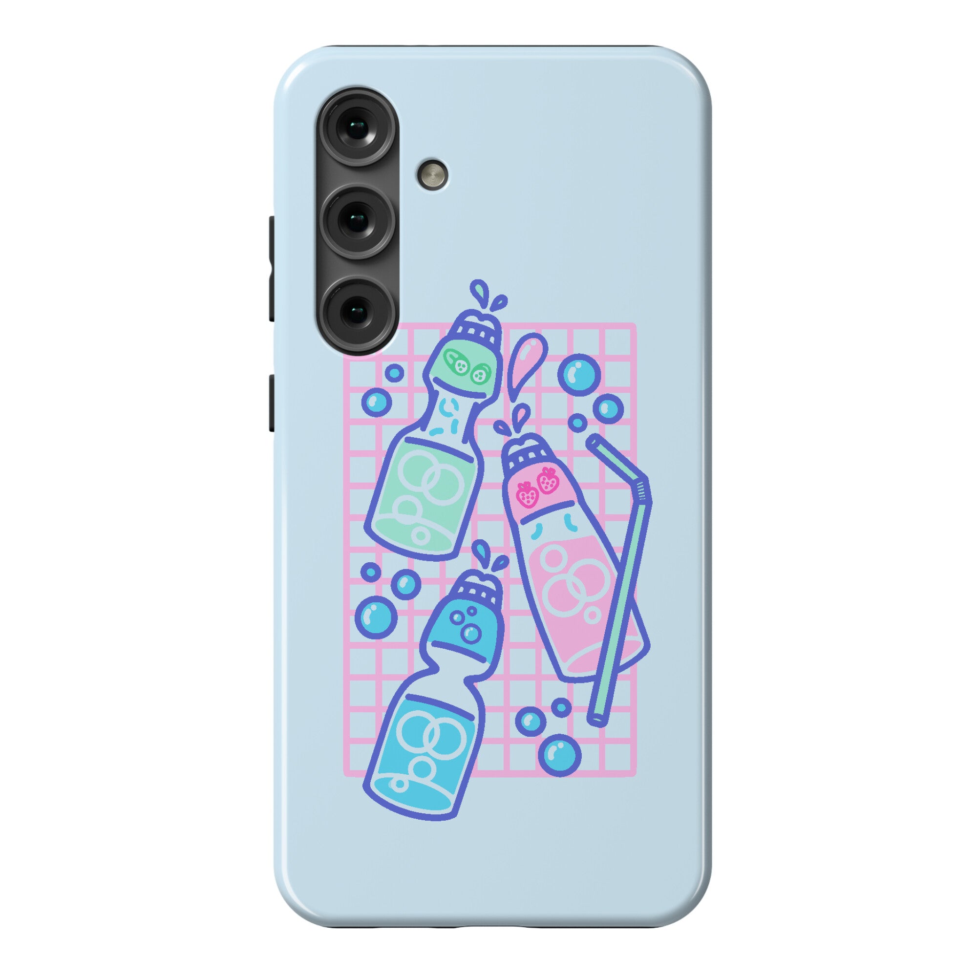 NSFW Pastel Penis Ramune Soda Bottles Phone Case