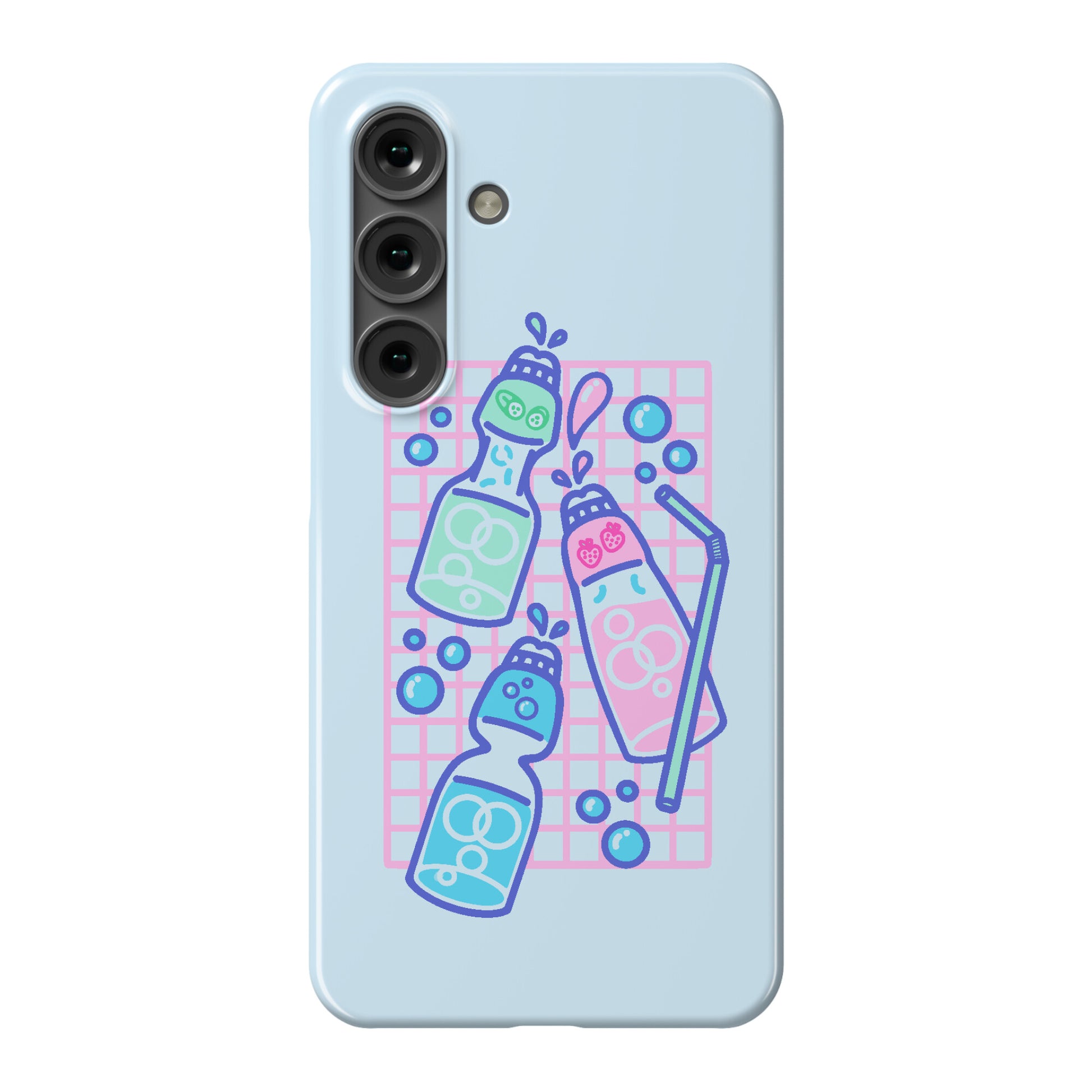 NSFW Pastel Penis Ramune Soda Bottles Phone Case