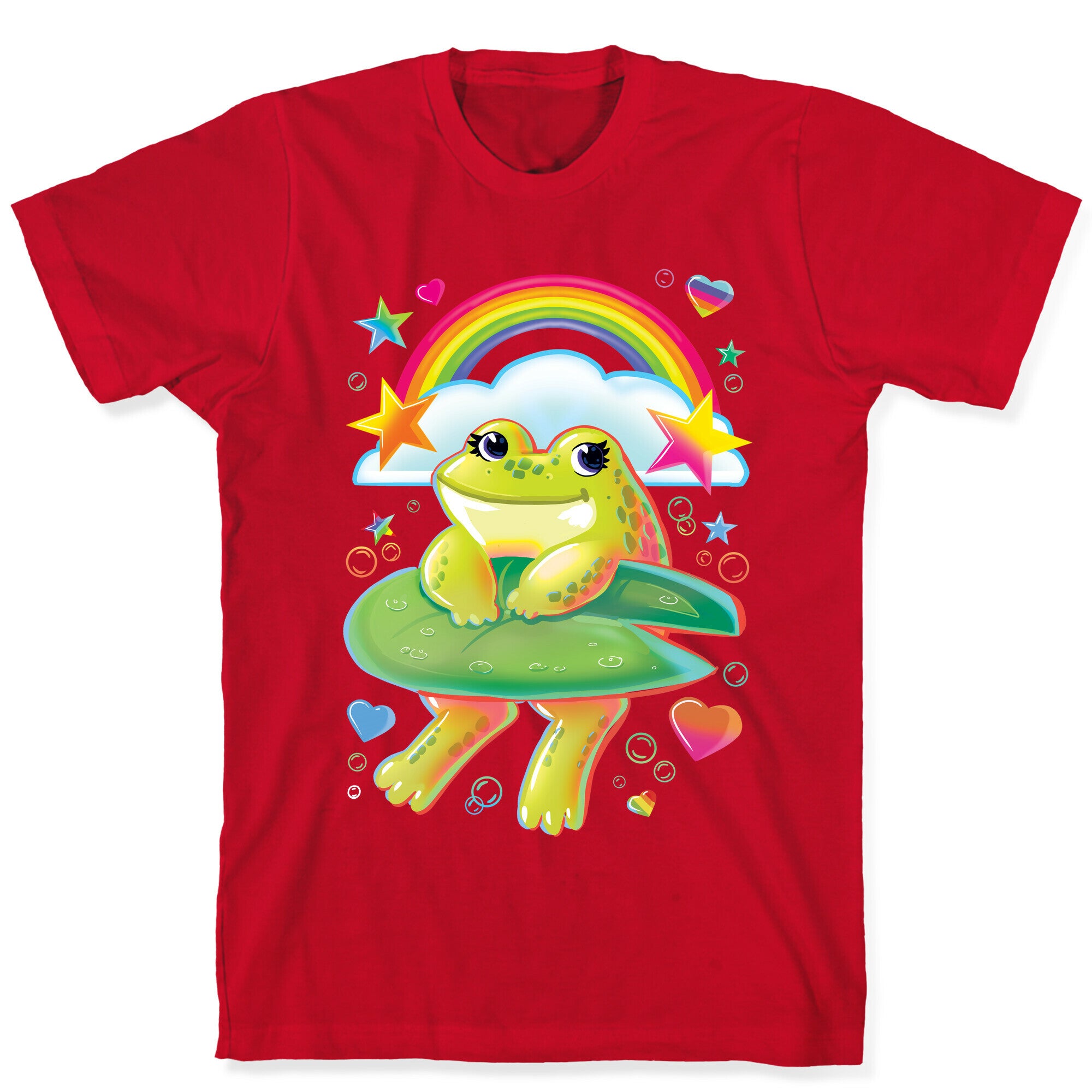 90's Rainbow Frog T-Shirt
