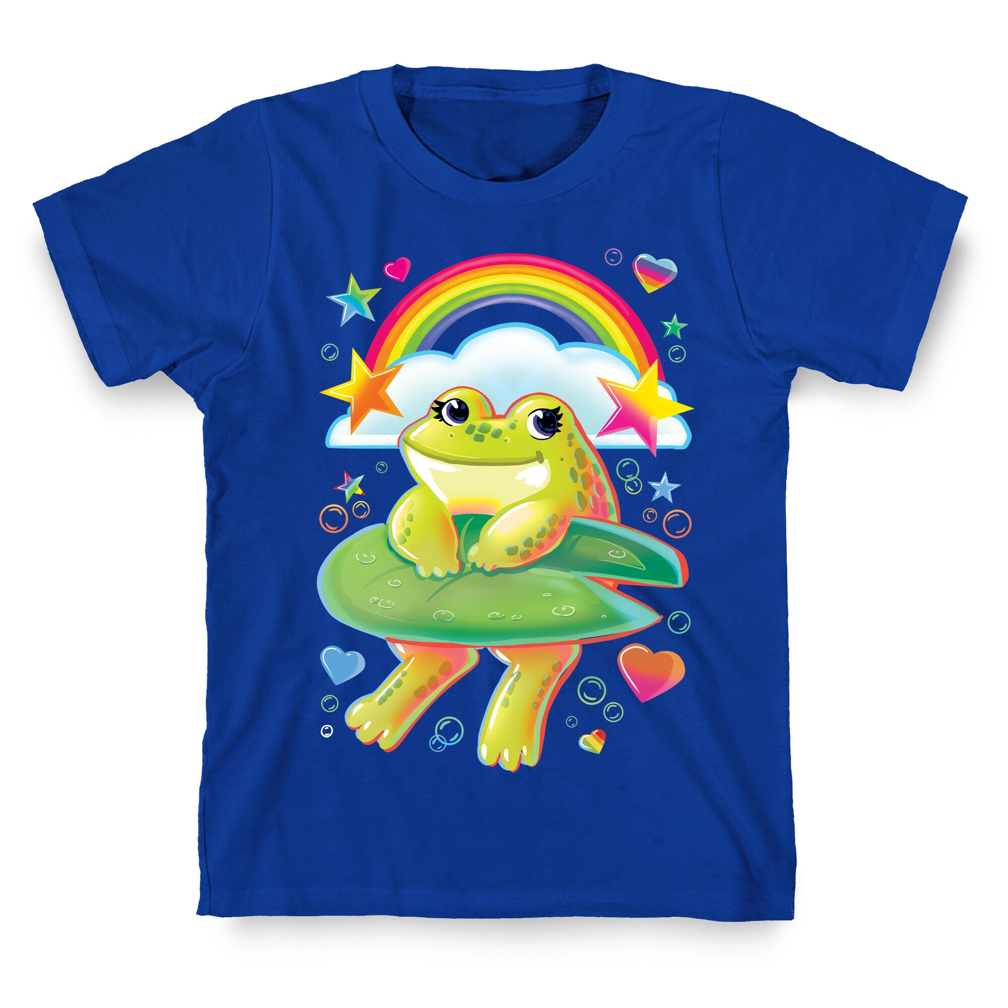 90's Rainbow Frog T-Shirt