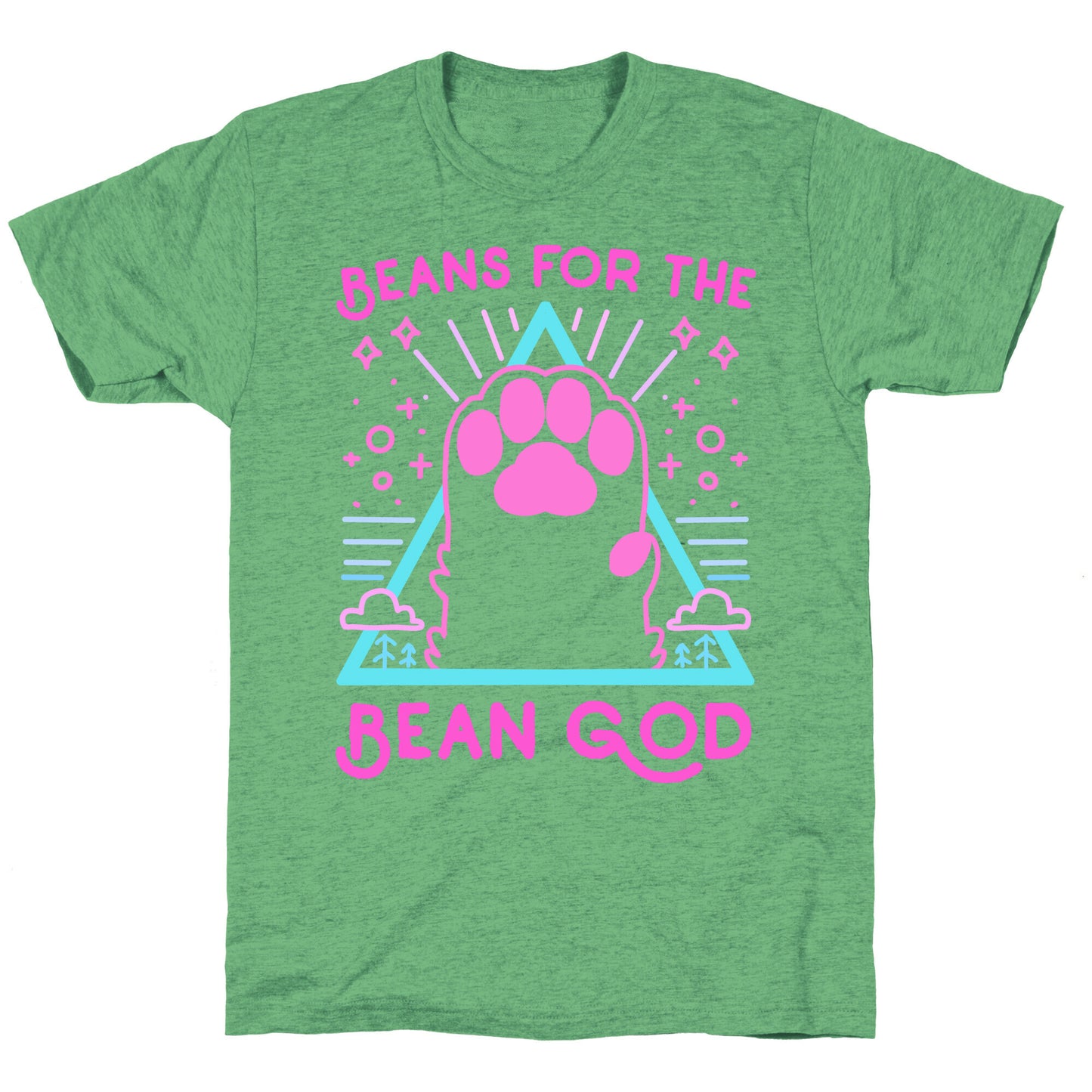 Beans For The Bean God Unisex Triblend Tee