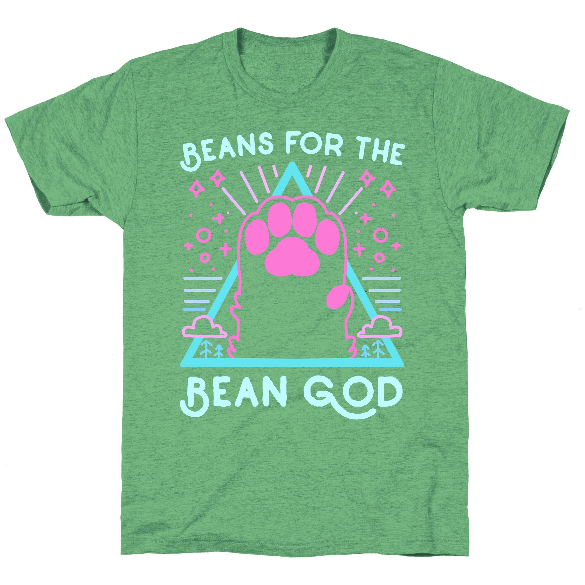 Beans For The Bean God Unisex Triblend Tee