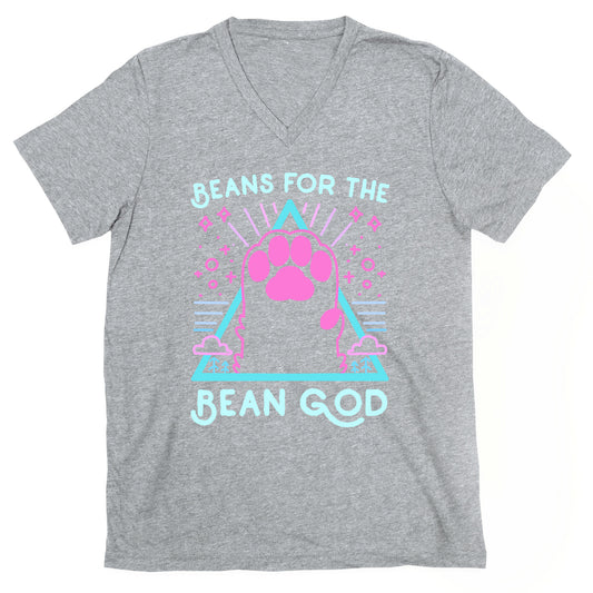 Beans For The Bean God V-Neck
