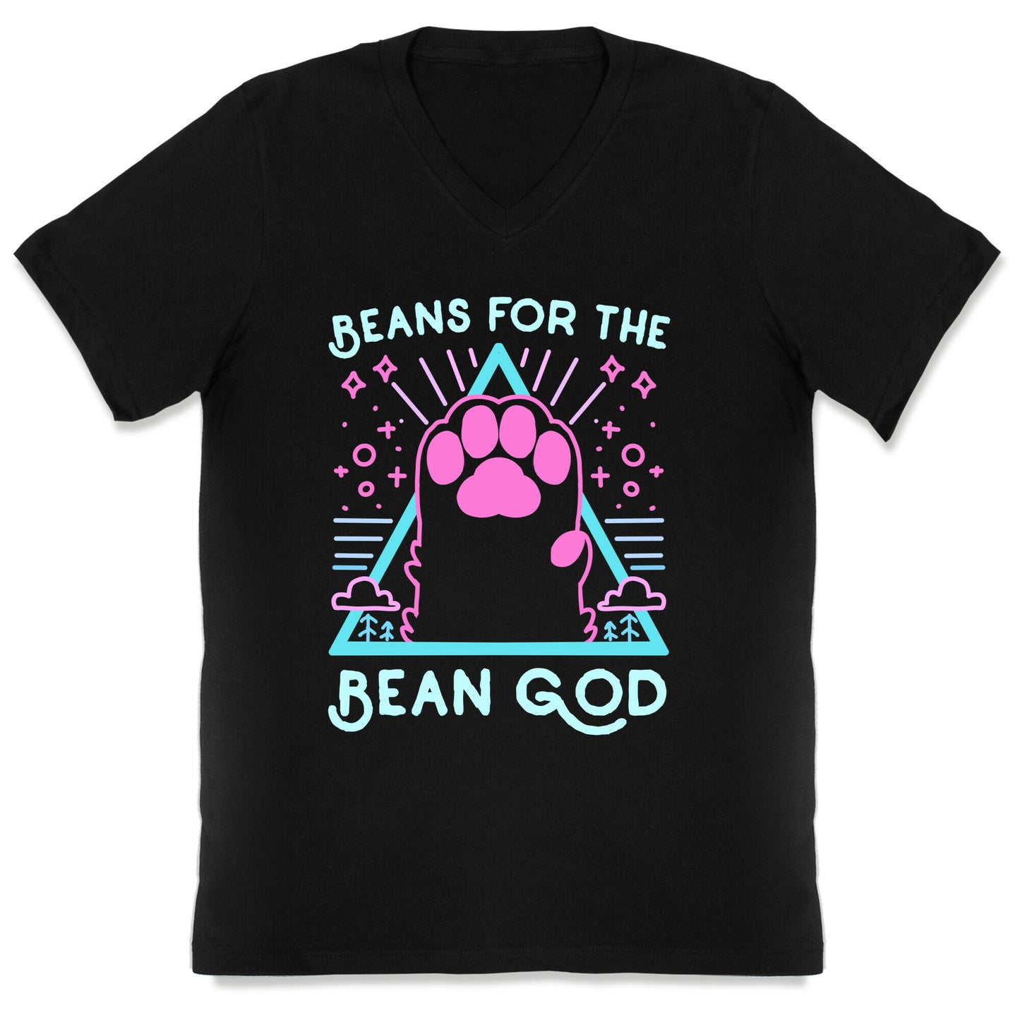 Beans For The Bean God V-Neck