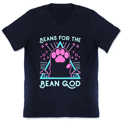 Beans For The Bean God V-Neck