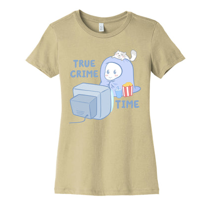 True Crime Time Women's Cotton Tee