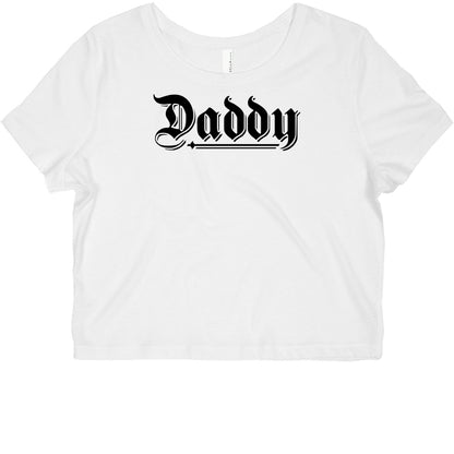 Daddy Gothic Graphic Baby Tee