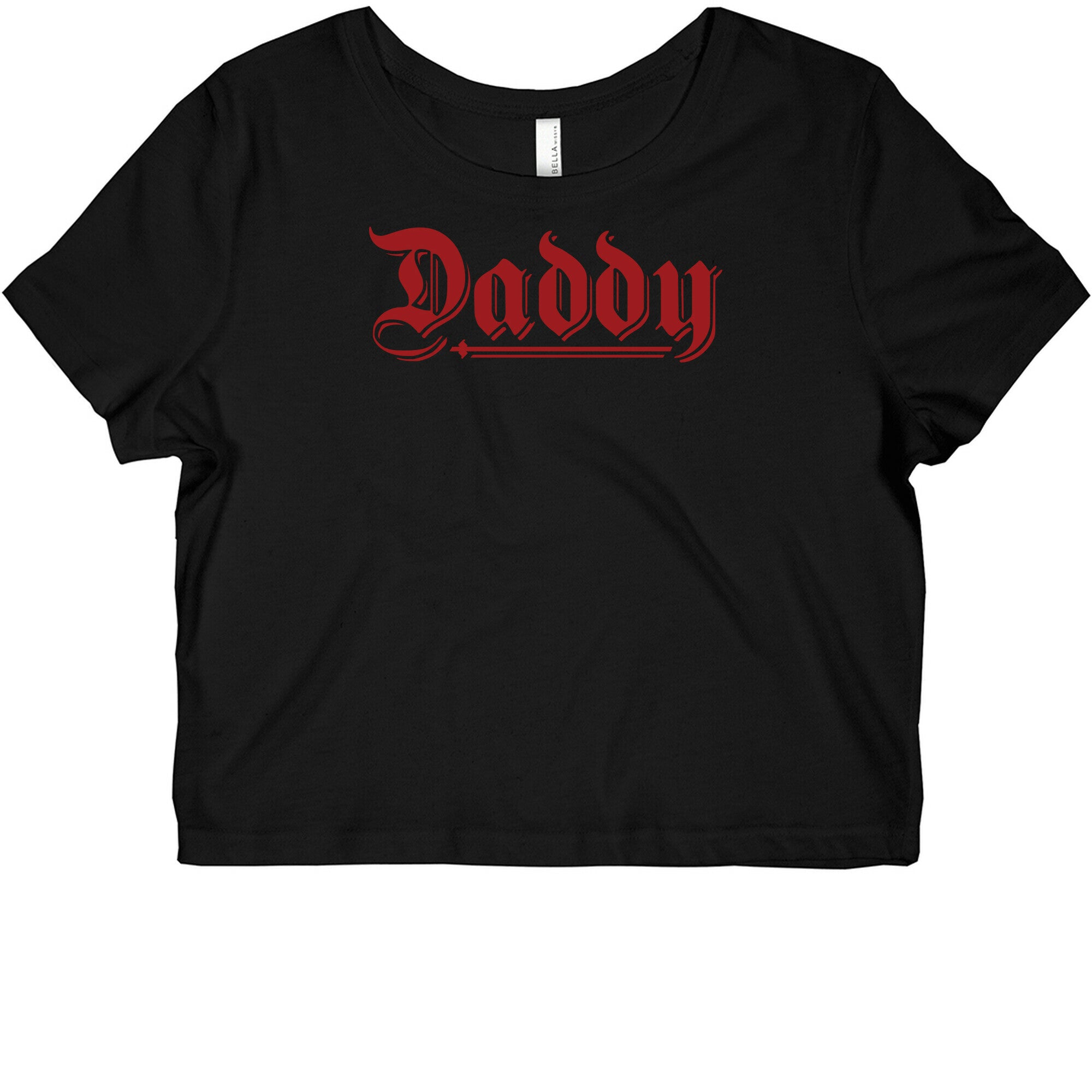 Daddy Gothic Graphic Baby Tee