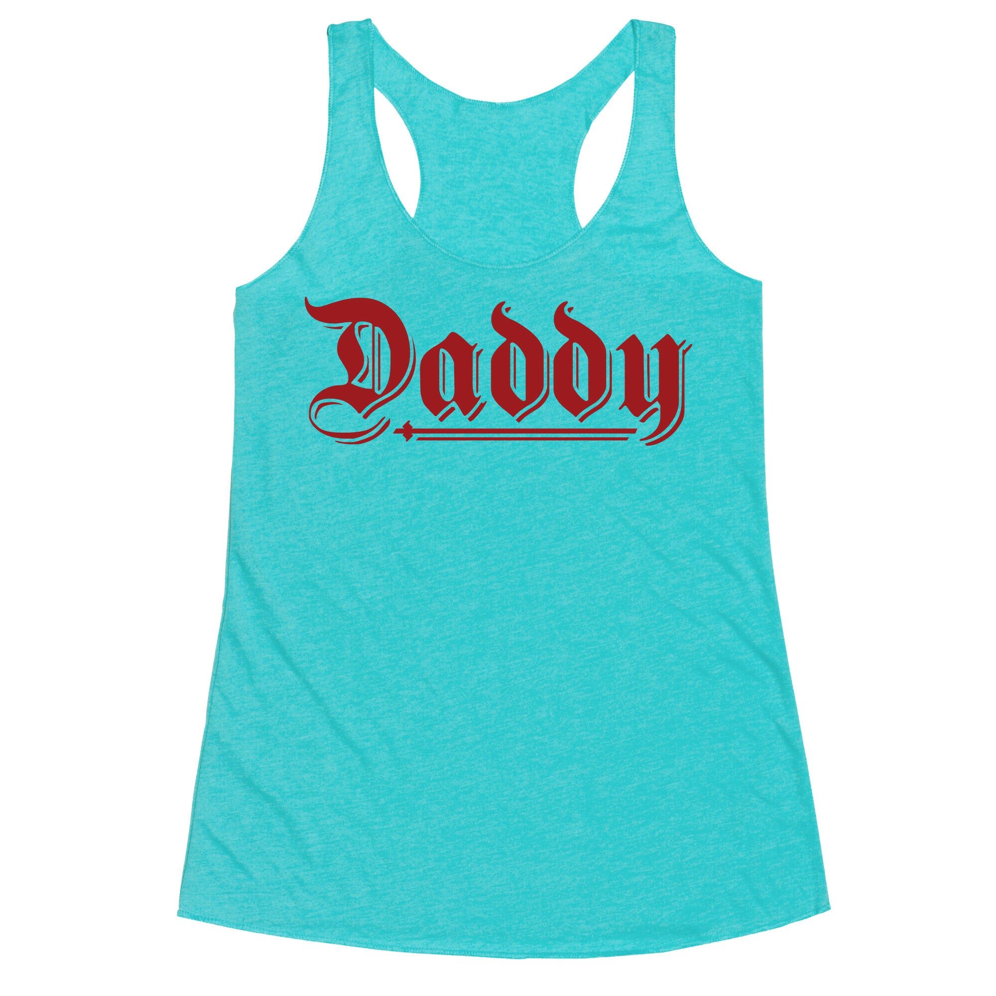 Daddy Gothic Racerback Tank