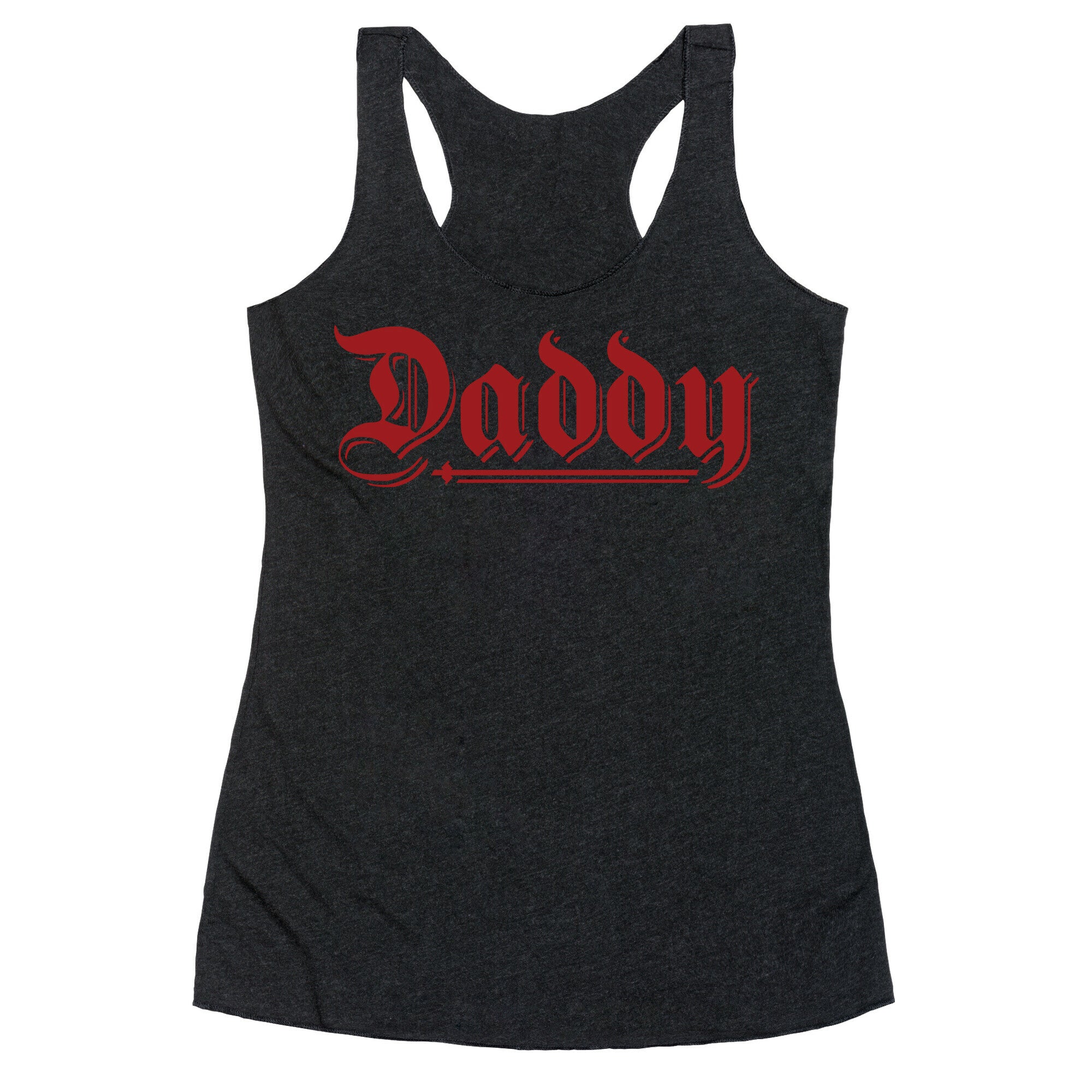 Daddy Gothic Racerback Tank