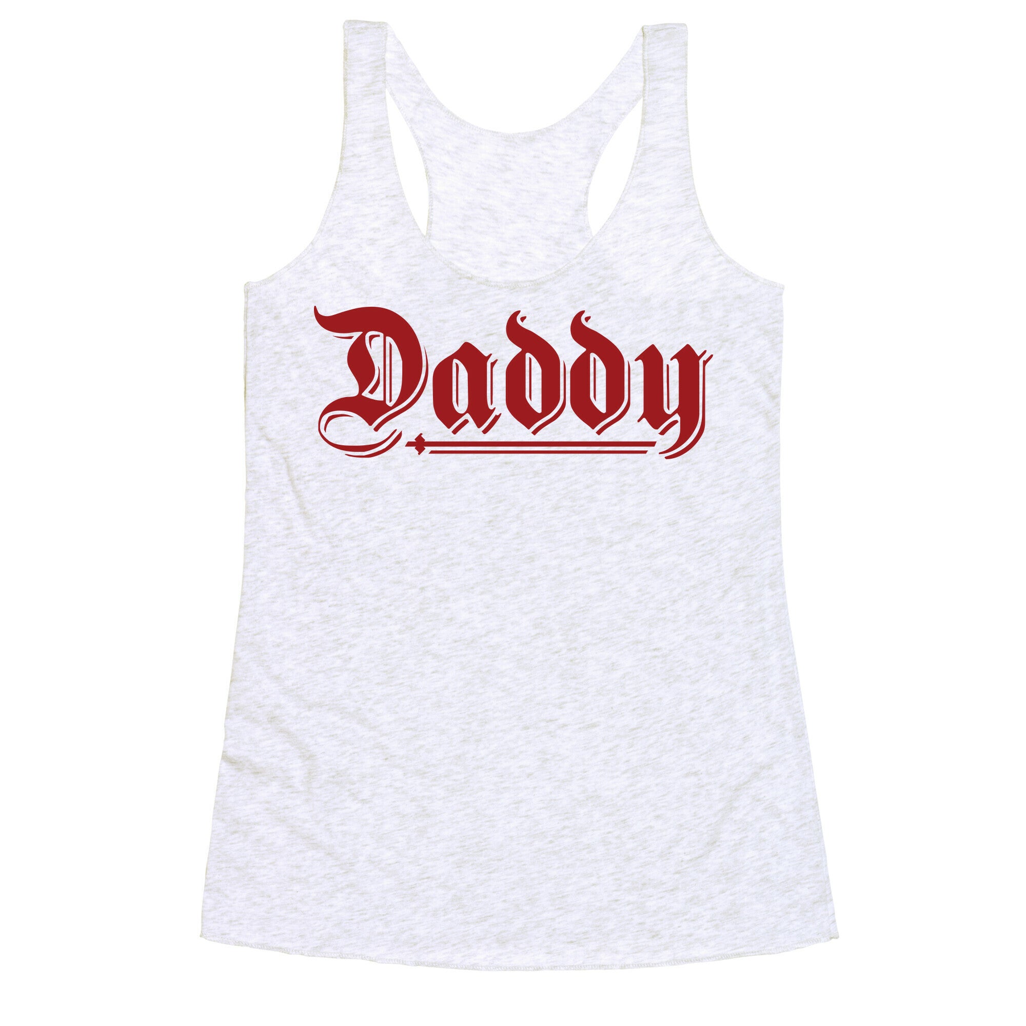 Daddy Gothic Racerback Tank