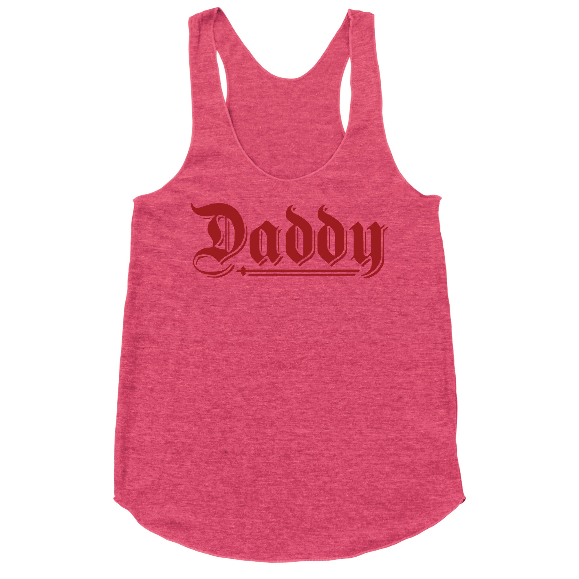 Daddy Gothic Racerback Tank