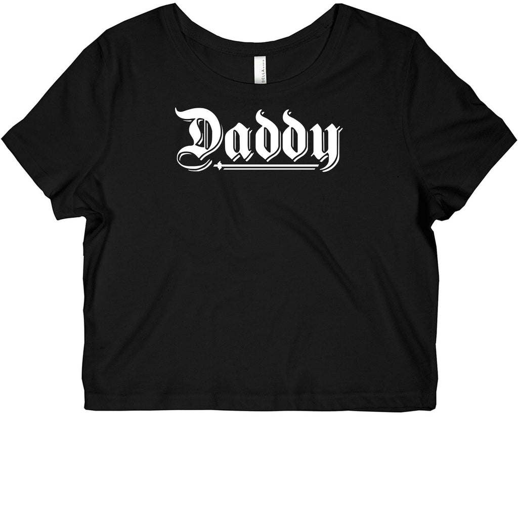 Daddy Gothic Graphic Baby Tee