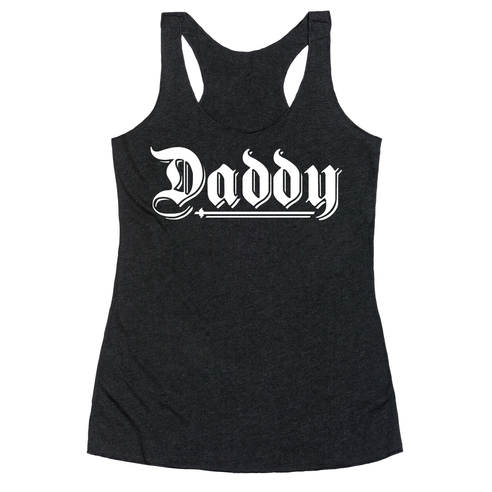 Daddy Gothic Racerback Tank