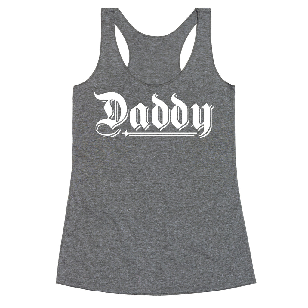 Daddy Gothic Racerback Tank