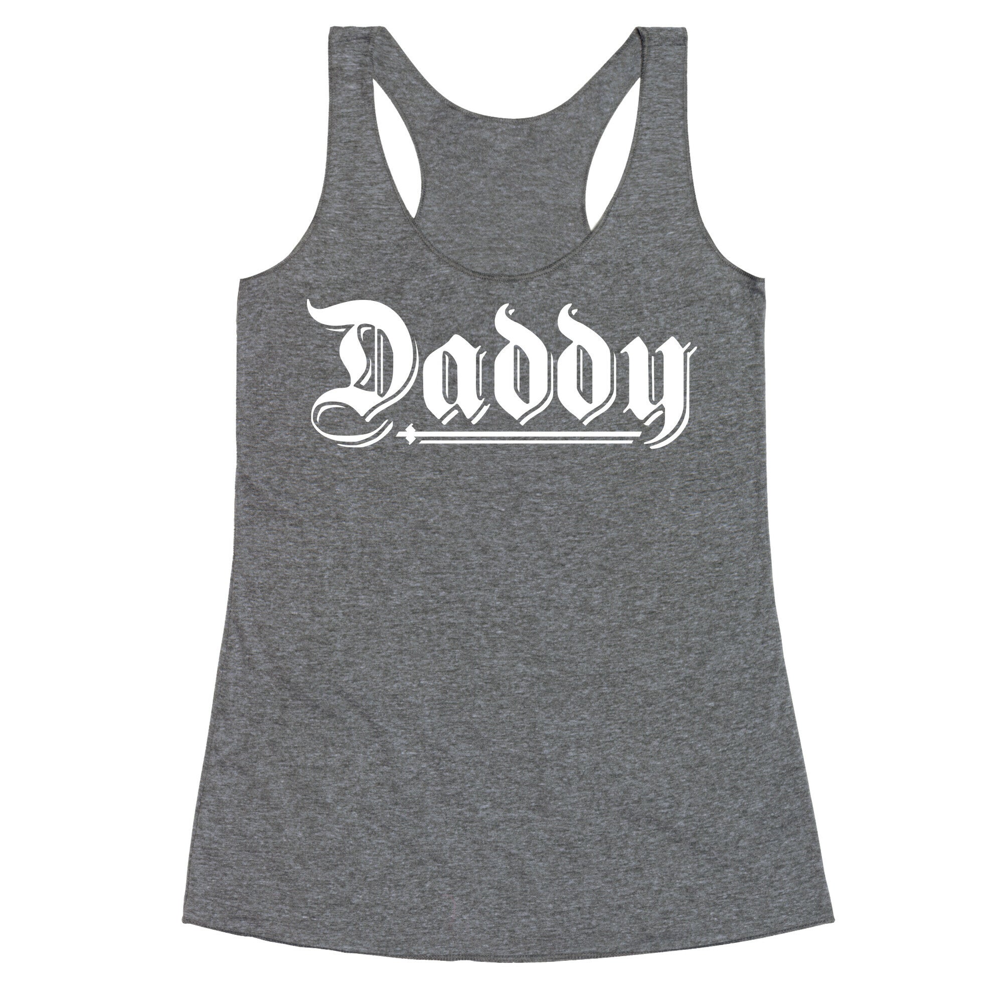Daddy Gothic Racerback Tank