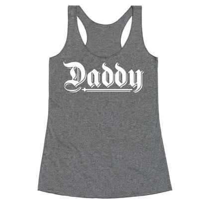 Daddy Gothic Racerback Tank