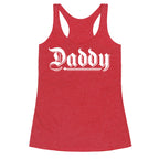Daddy Gothic Racerback Tank