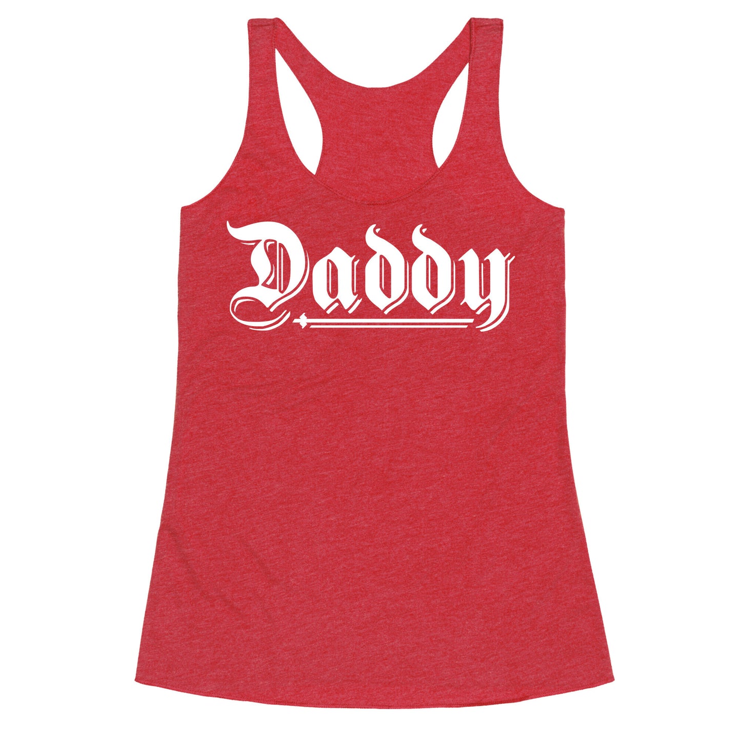 Daddy Gothic Racerback Tank