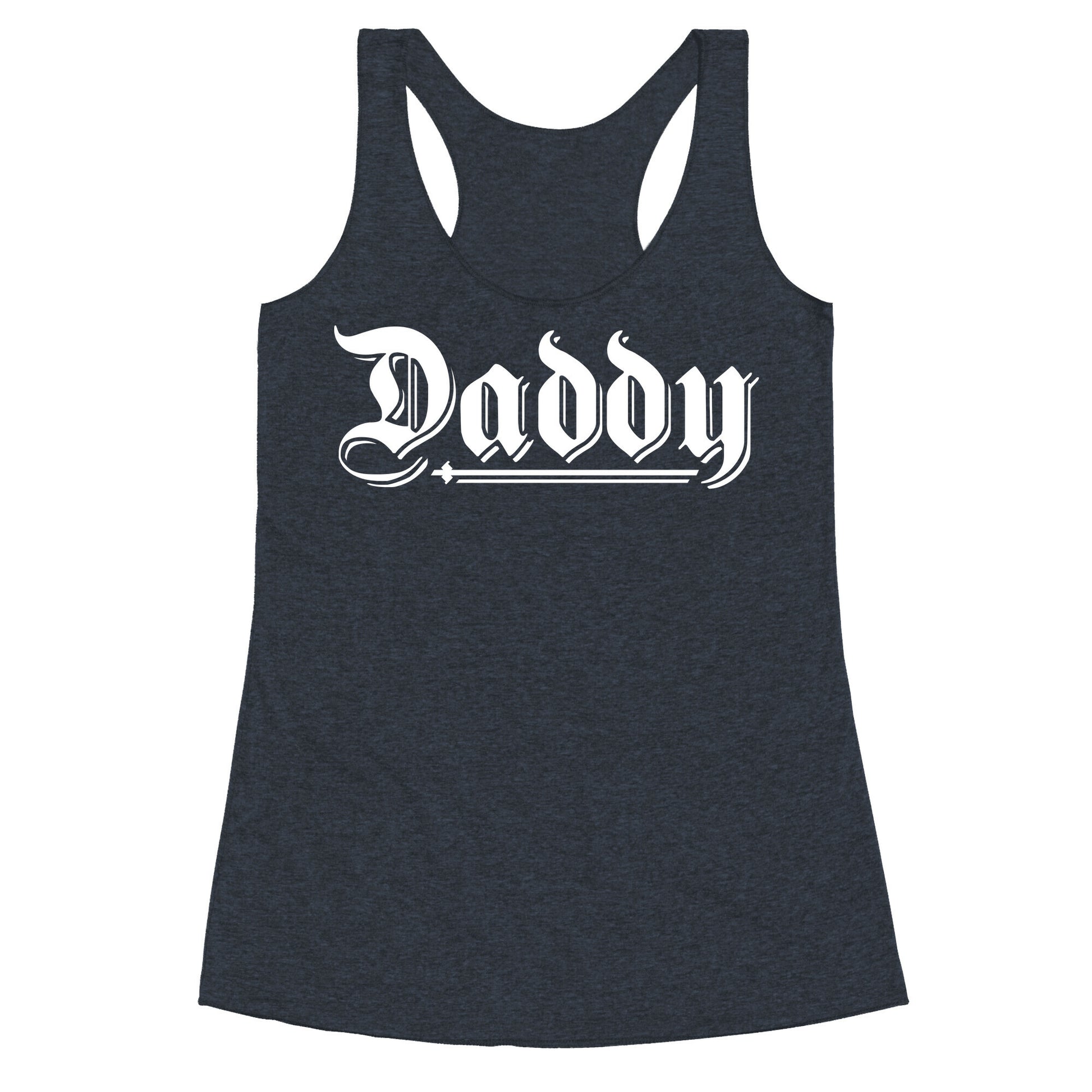 Daddy Gothic Racerback Tank