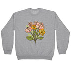 Vulva Bouquet Crewneck Sweatshirt