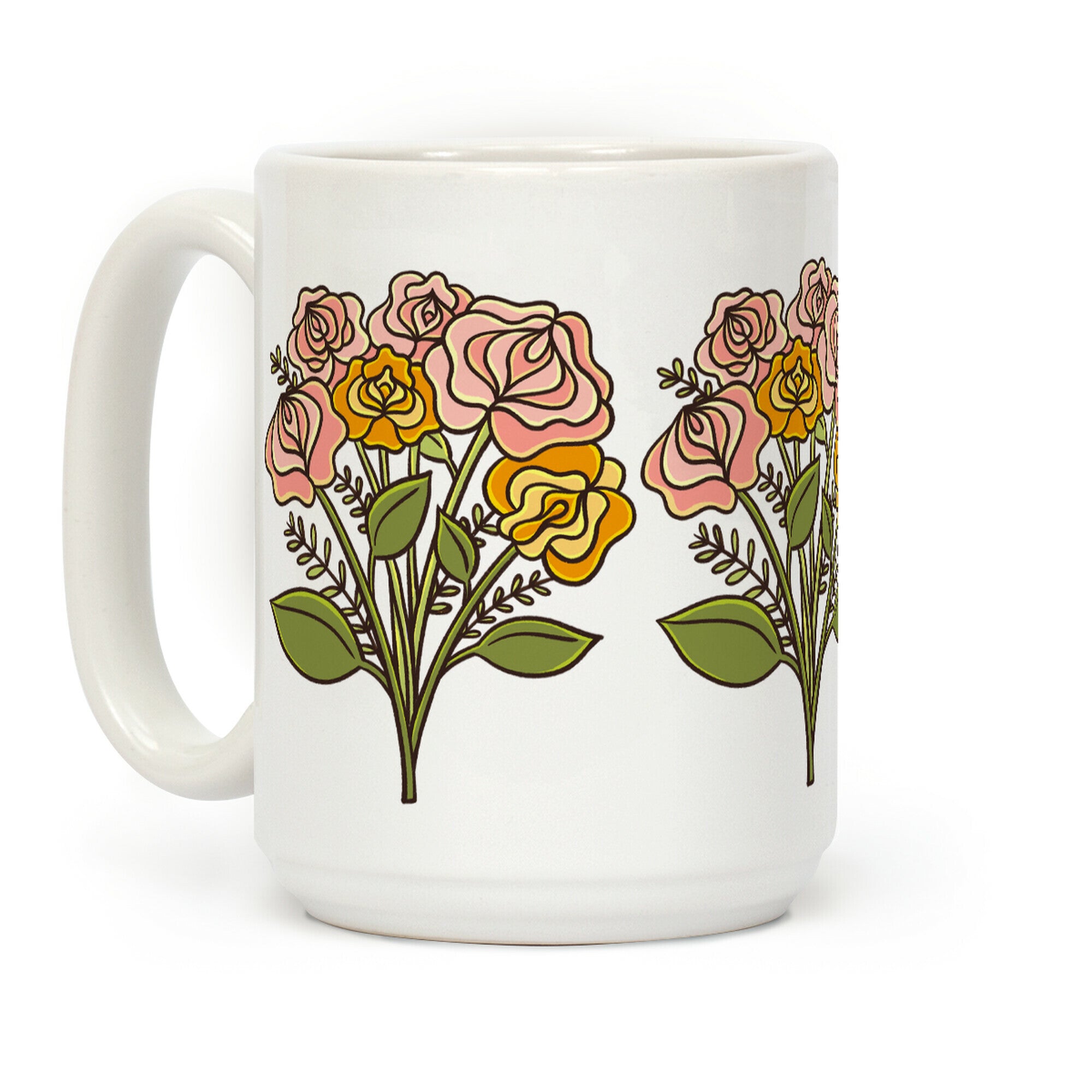 Vulva Bouquet Coffee Mug