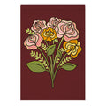 Vulva Bouquet Garden Flag