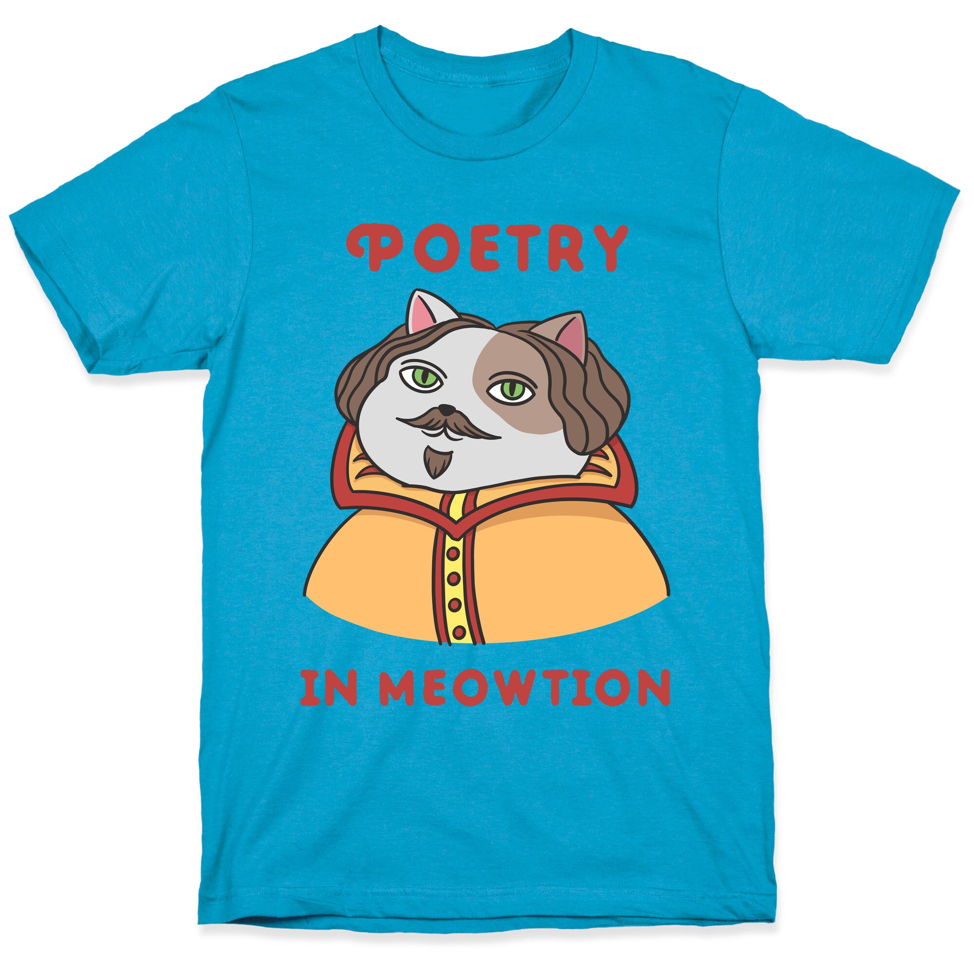 Poetry In Meowtion Parody Unisex Triblend Tee