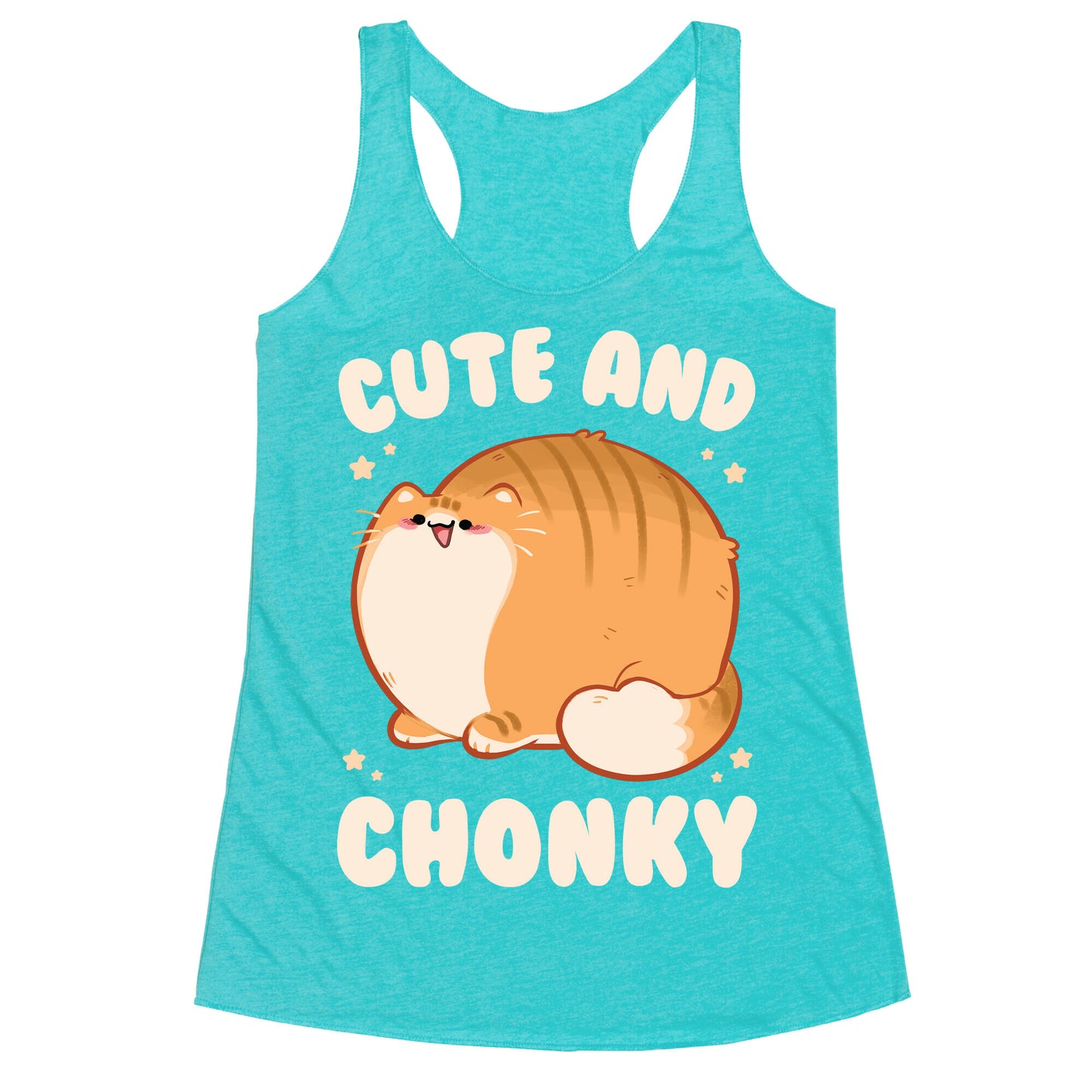 Cute and Chonky Racerback Tank