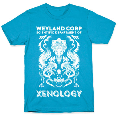 Weyland Corp Scientific Department Of Xenology Unisex Triblend Tee