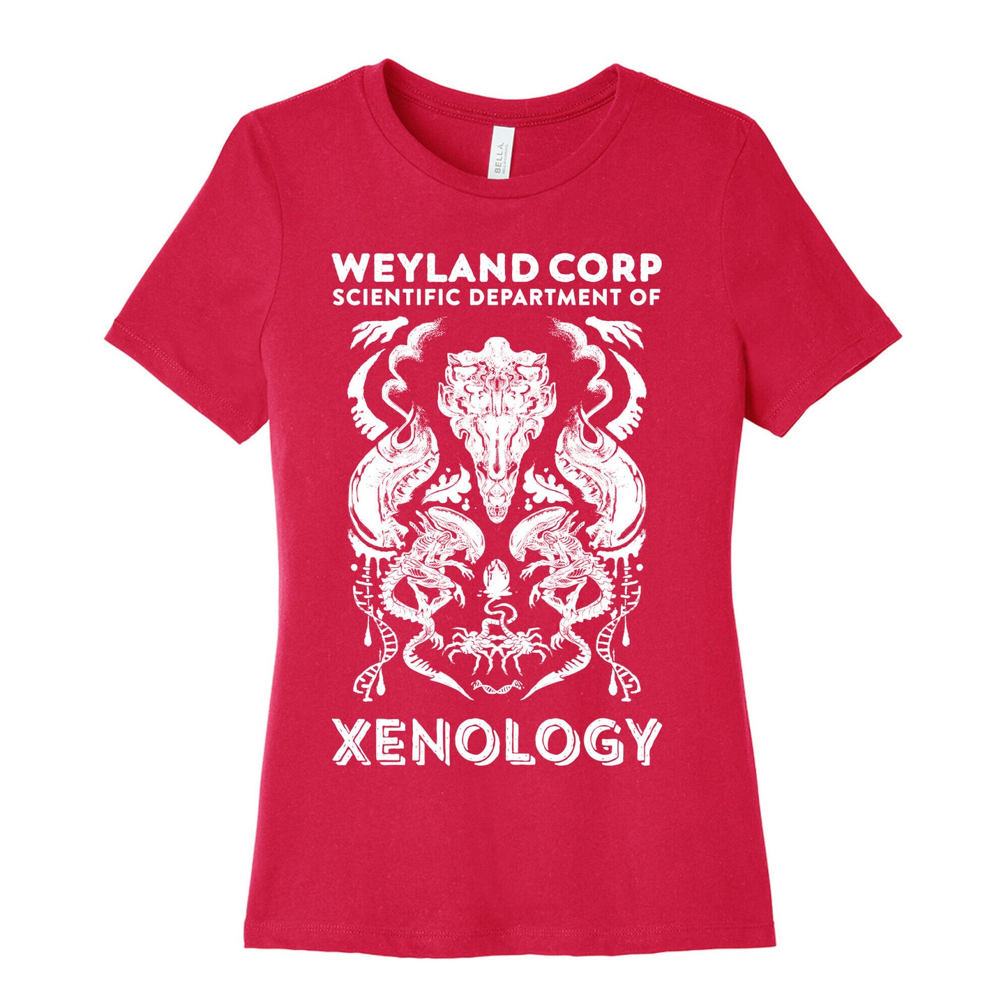 Weyland Corp Scientific Department Of Xenology Women's Cotton Tee