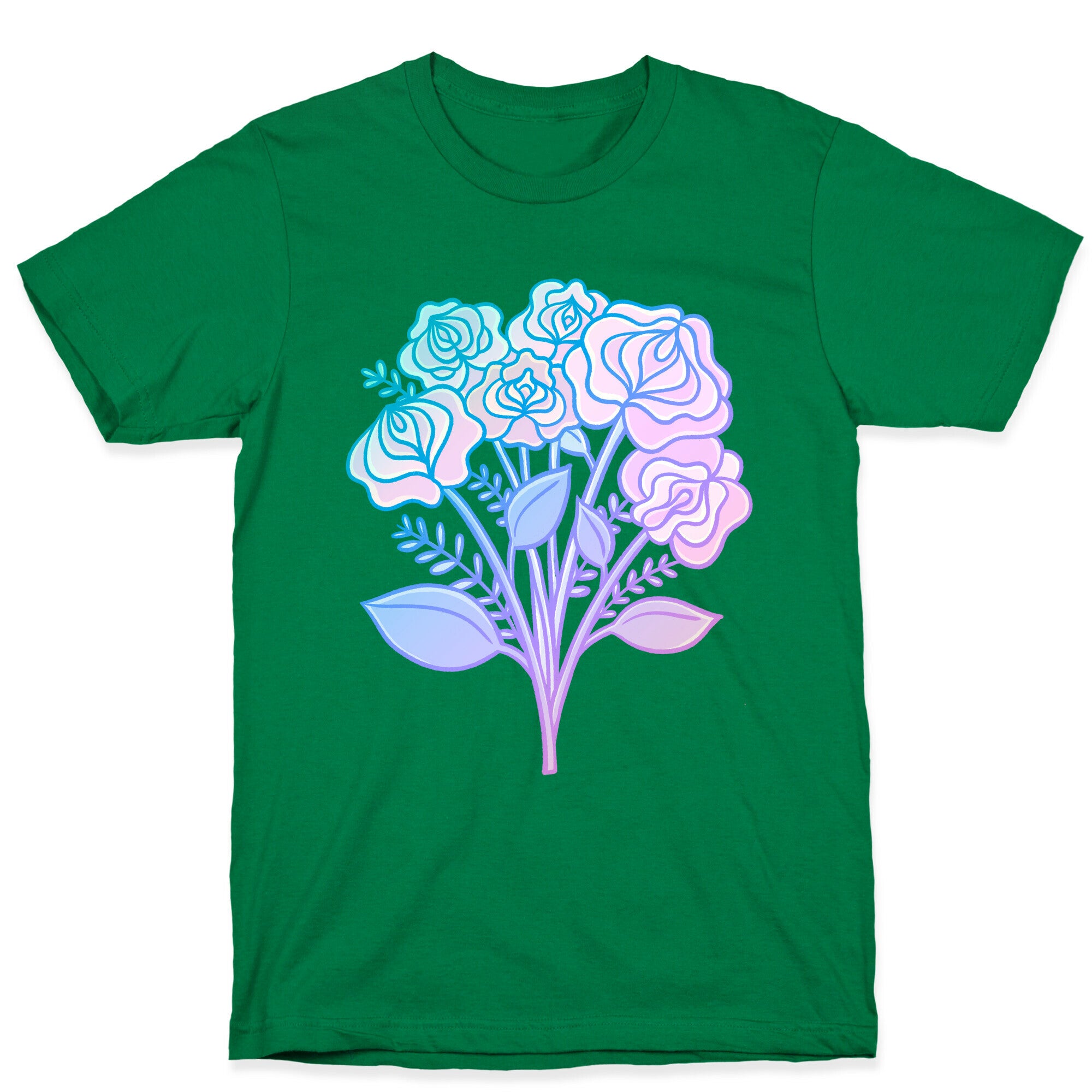 Pastel Vulva Bouquet T-Shirt