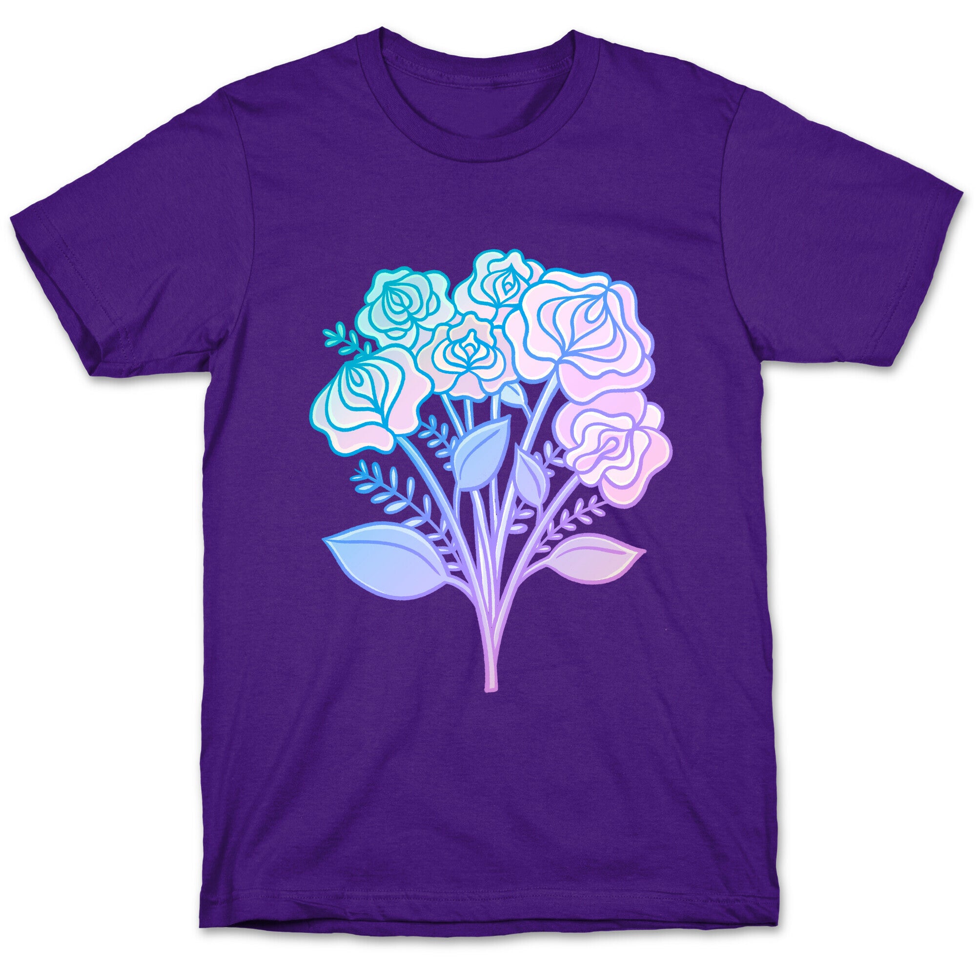 Pastel Vulva Bouquet T-Shirt