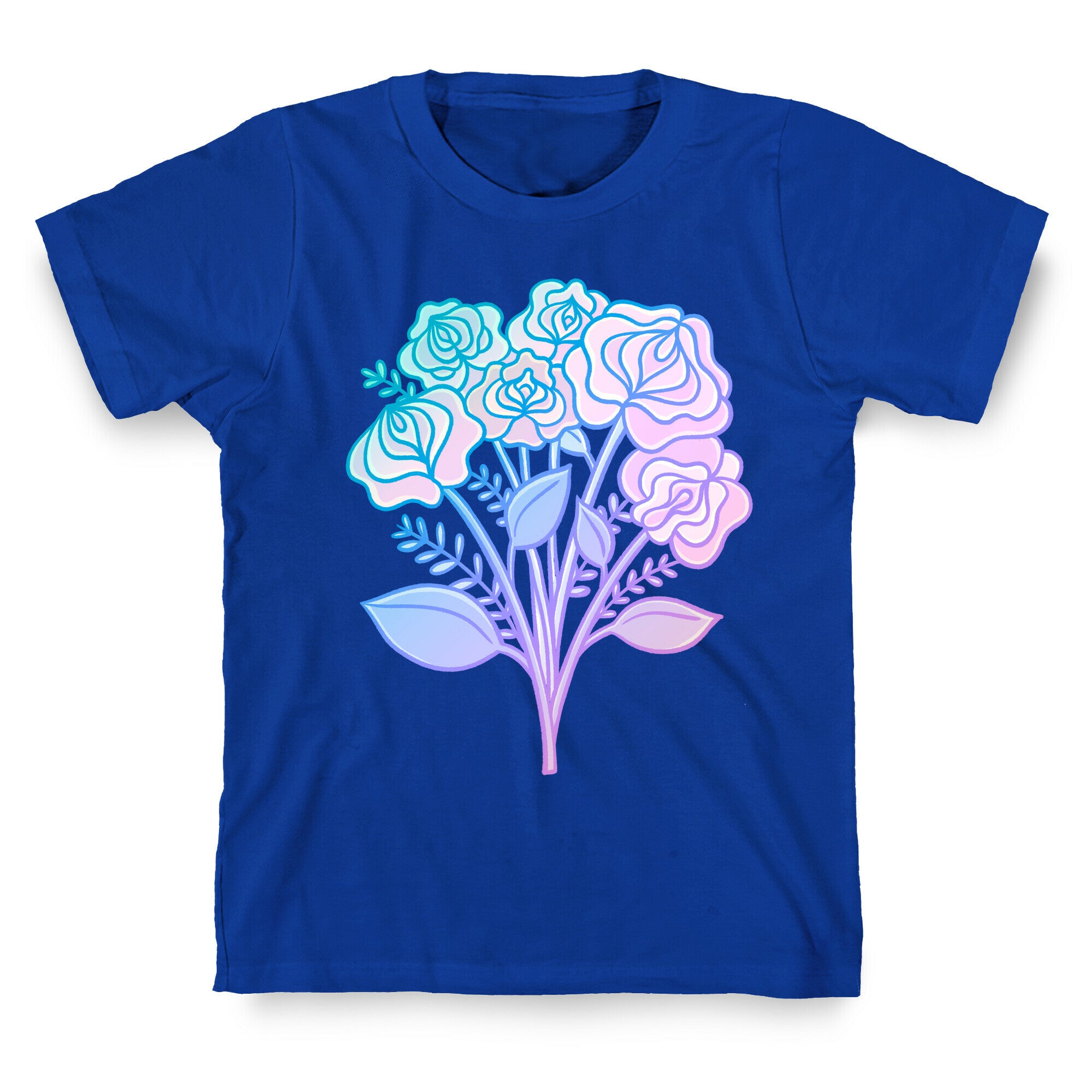 Pastel Vulva Bouquet T-Shirt