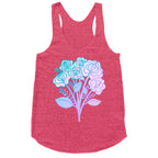 Pastel Vulva Bouquet Racerback Tank