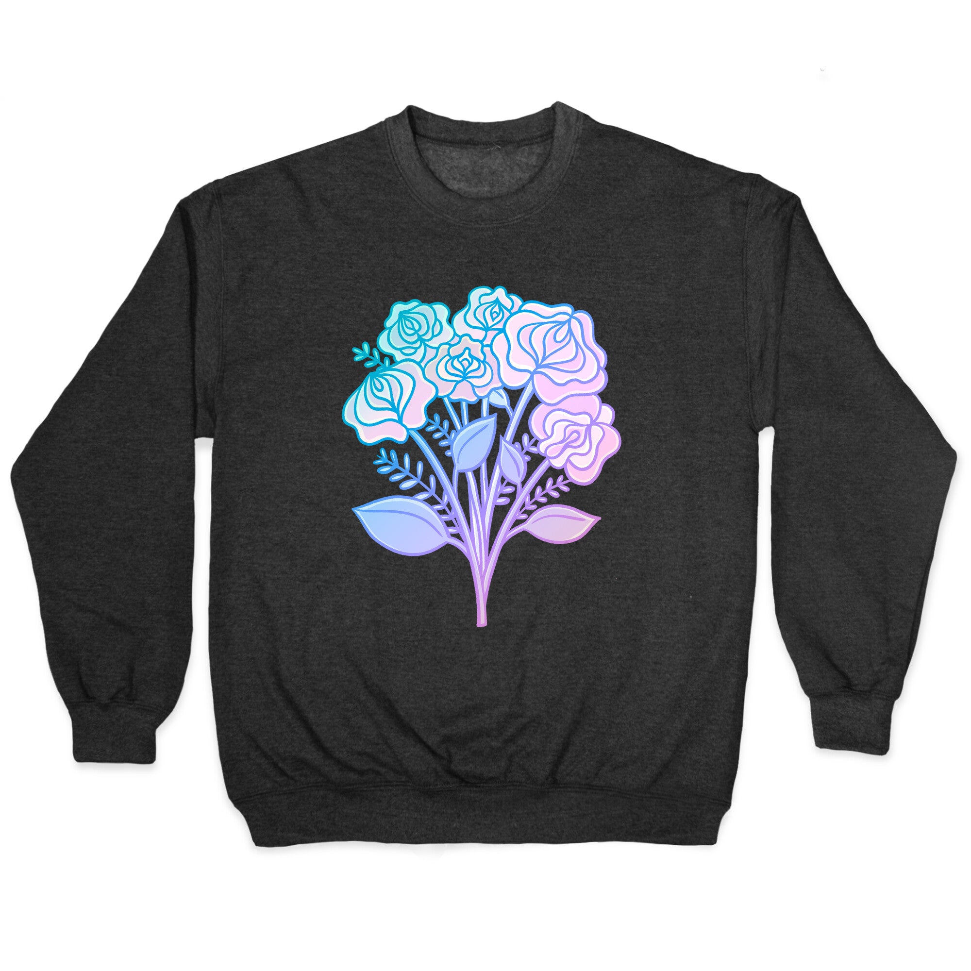 Pastel Vulva Bouquet Crewneck Sweatshirt