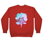 Pastel Vulva Bouquet Crewneck Sweatshirt