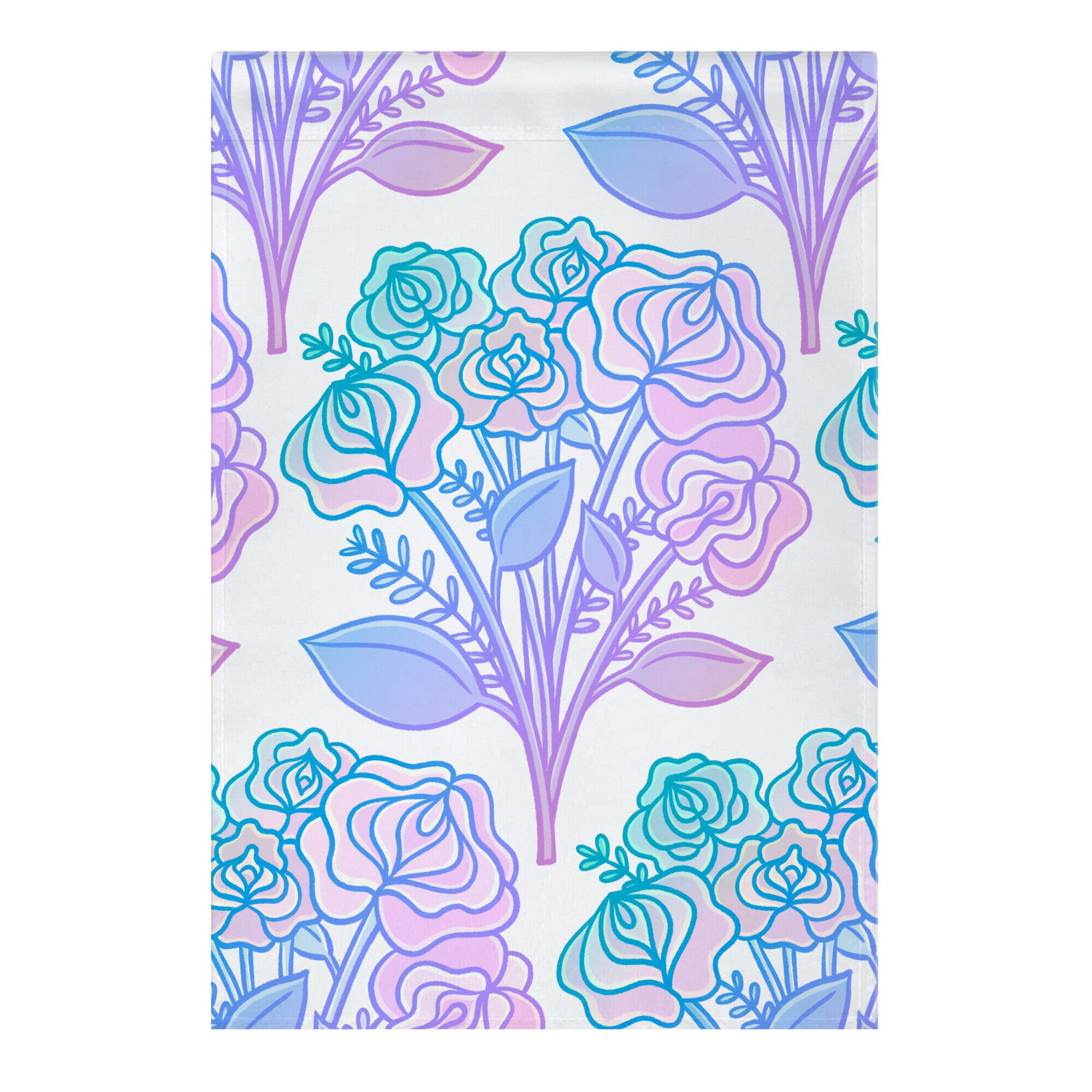 Pastel Vulva Bouquet Garden Flag