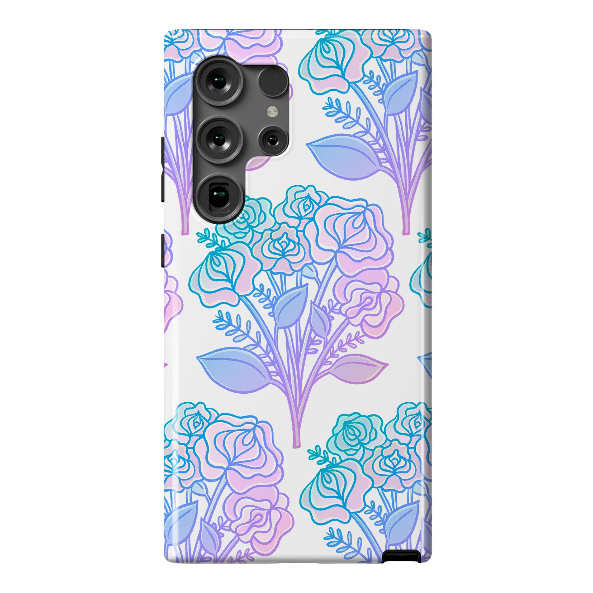 Pastel Vulva Bouquet Phone Case