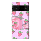 Strawberry Milk Kirby Parody Phone Case