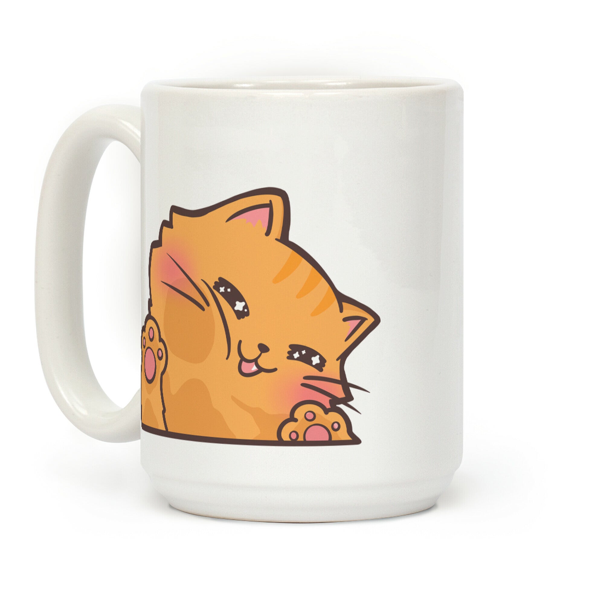 Kawaii Squish Cat Coffee Mug