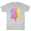 Rainbow Vulva Bouquet T-Shirt