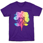 Rainbow Vulva Bouquet T-Shirt